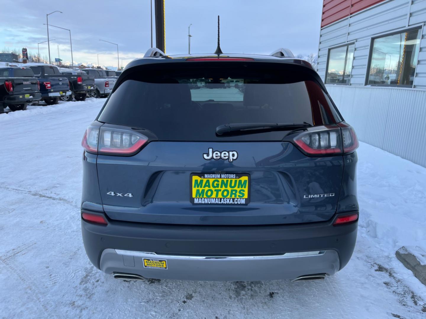 2020 Blue /Black Jeep Cherokee (1C4PJMDX2LD) , located at 1960 Industrial Drive, Wasilla, 99654, (907) 274-2277, 61.573475, -149.400146 - Photo#3